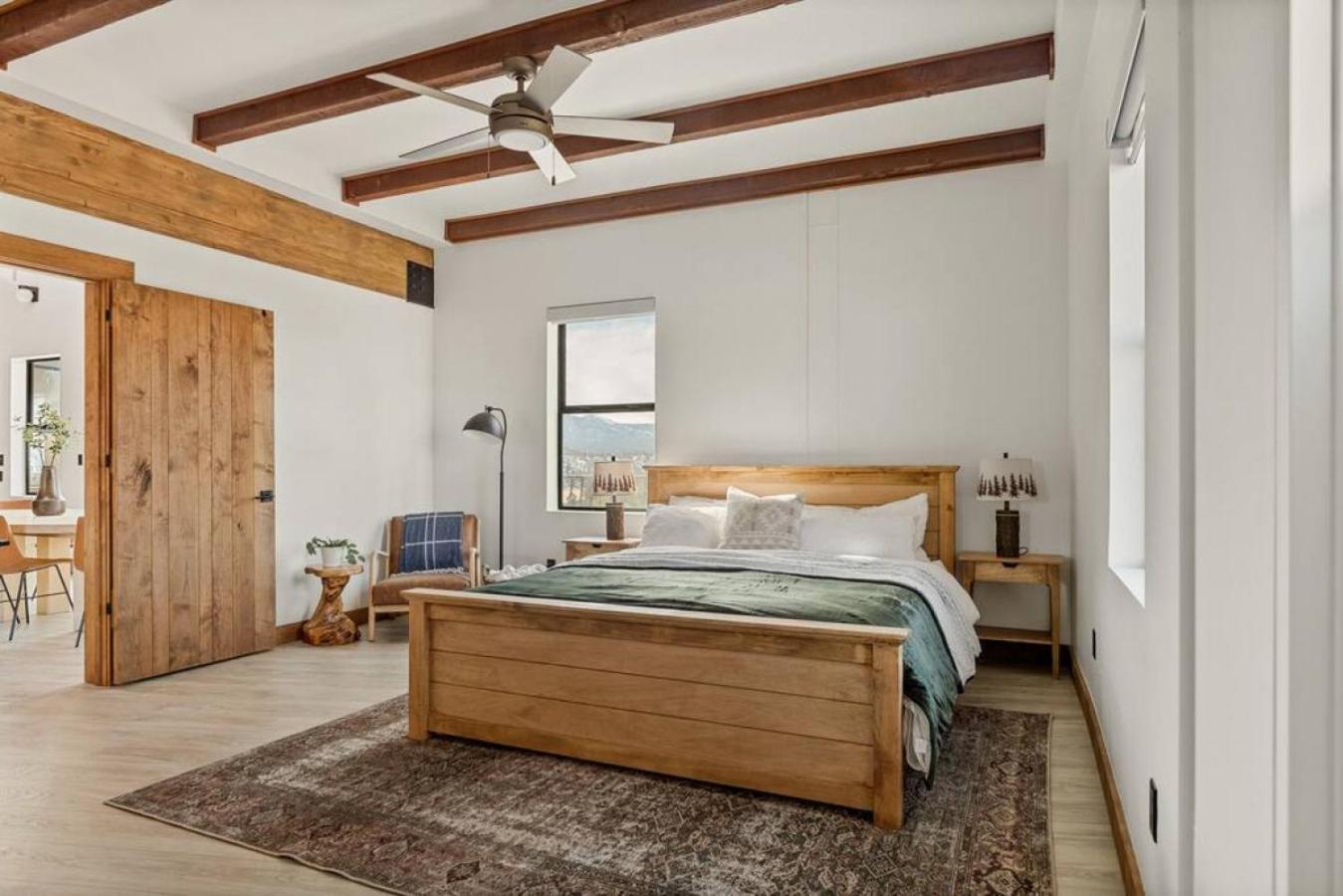 Steel Pine Lodge A Rustic Mountain Retreat Views Baldwin Lake Exterior foto